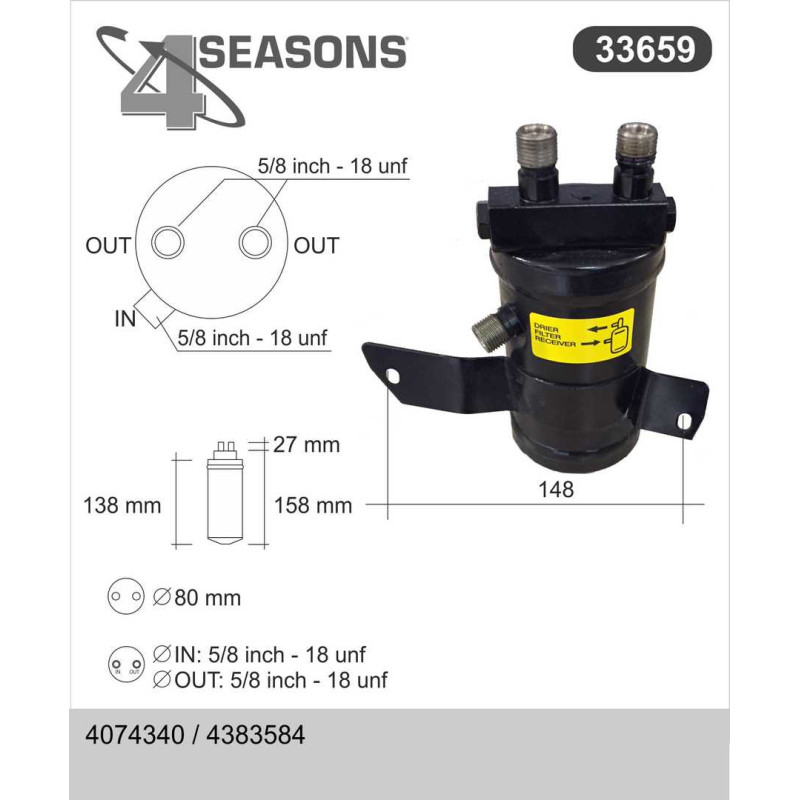 Filtro Deshidratador