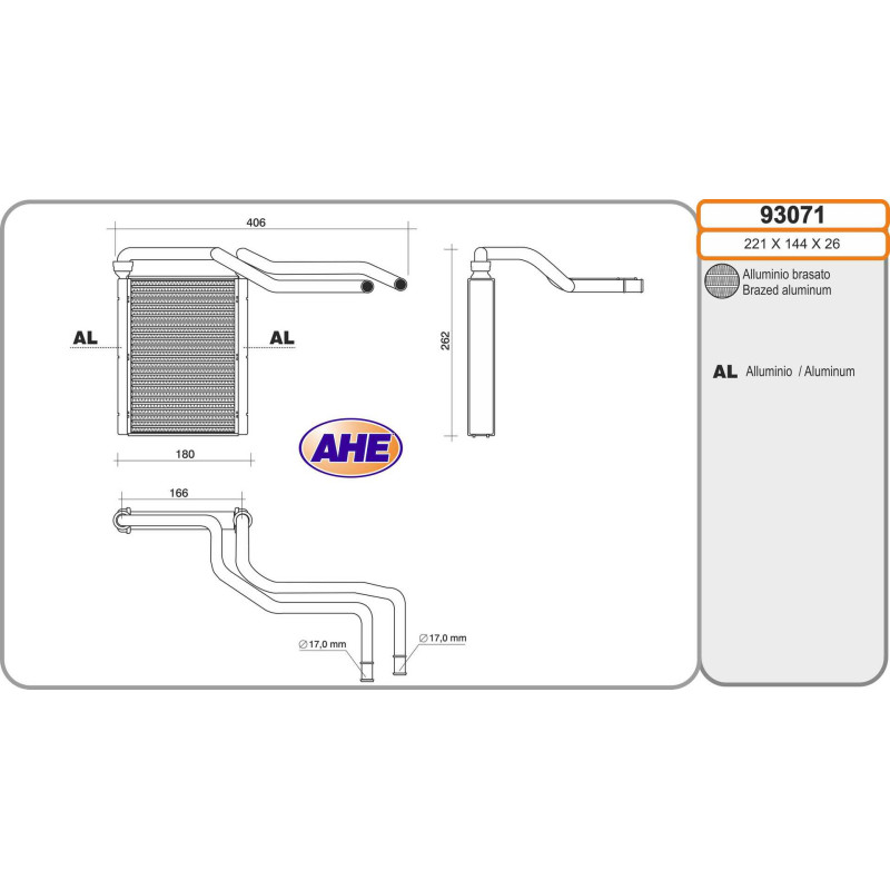 Radiateur de chauffage