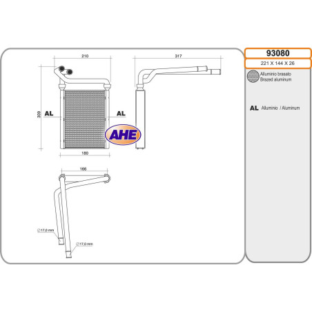 Radiateur de chauffage