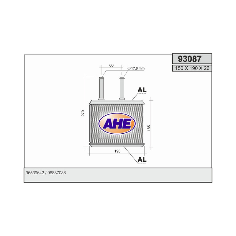 Radiateur de chauffage