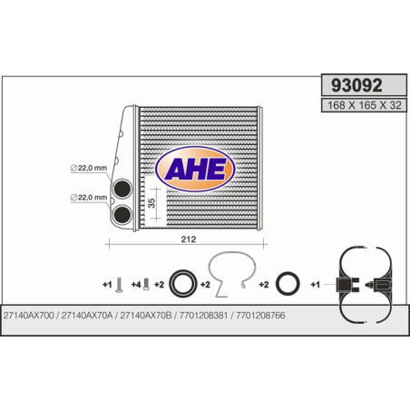 Radiateur de chauffage