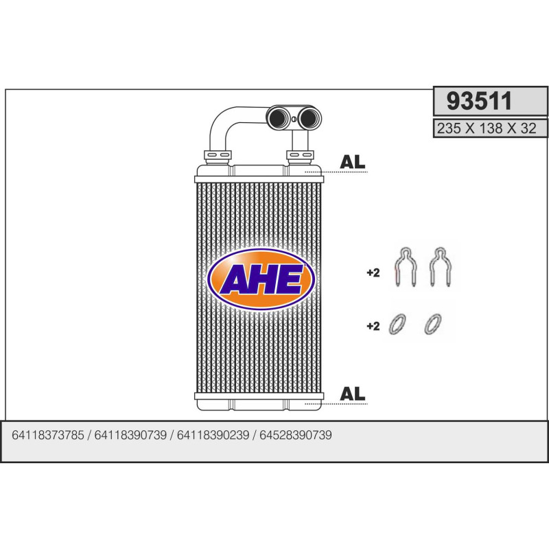 Radiateur de chauffage