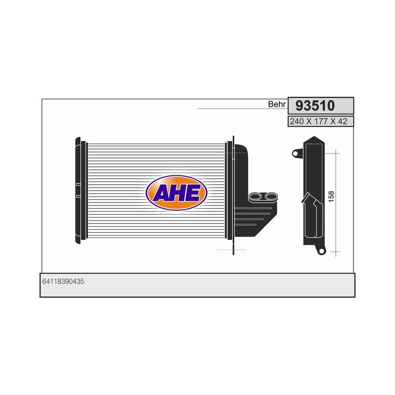 Radiateur de chauffage