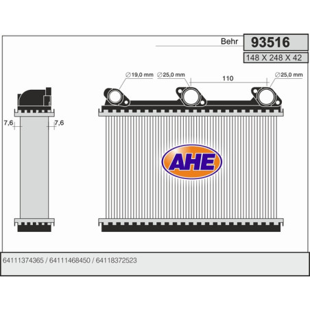 Radiateur de chauffage