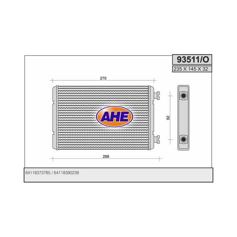 Radiateur de chauffage