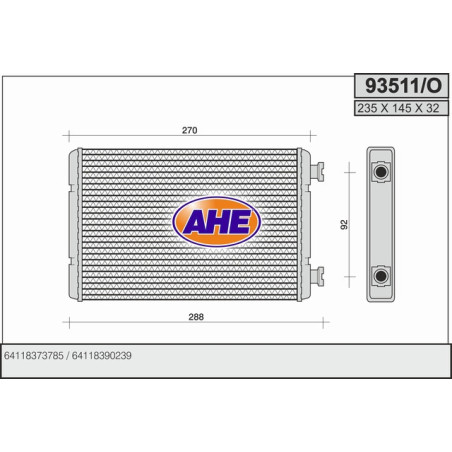 Radiateur de chauffage