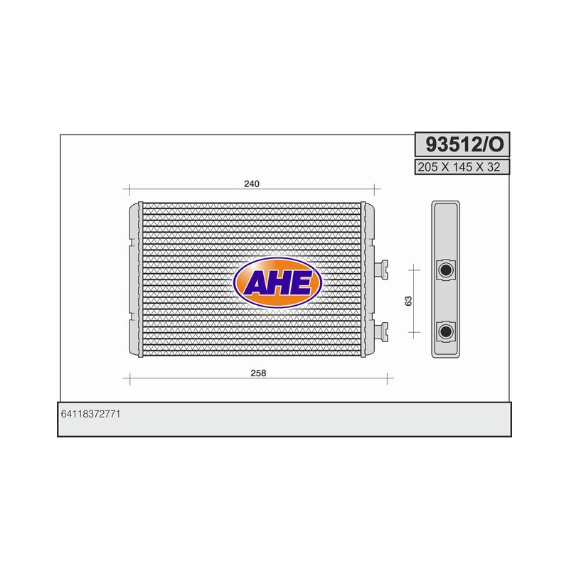Radiateur de chauffage