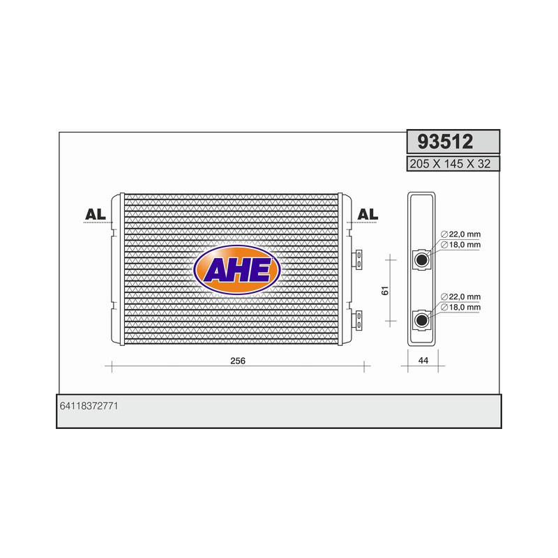 Radiateur de chauffage