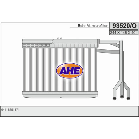 Radiateur de chauffage