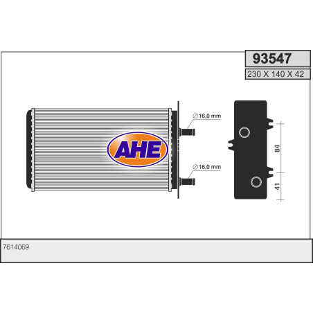 Radiateur de chauffage