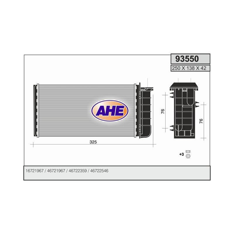 Radiateur de chauffage