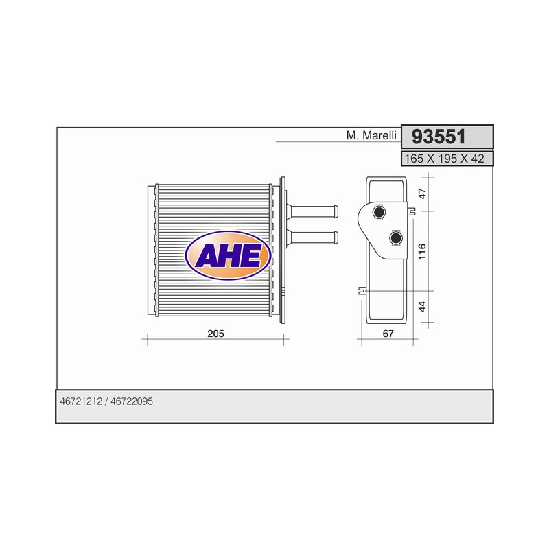 Radiateur de chauffage