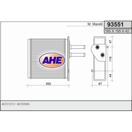 Radiateur de chauffage
