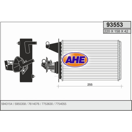 Radiateur de chauffage