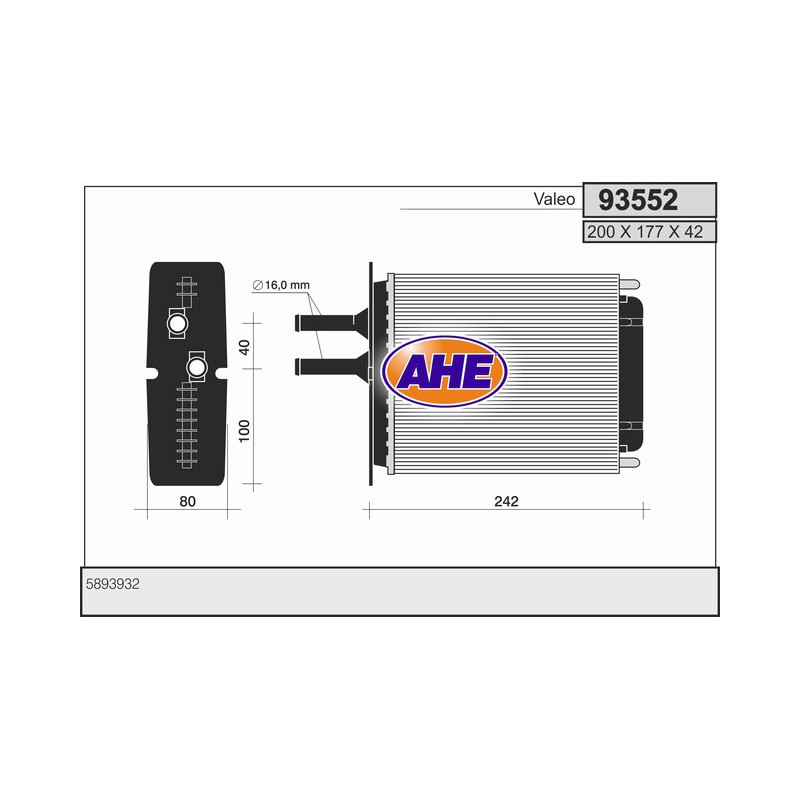 Radiateur de chauffage