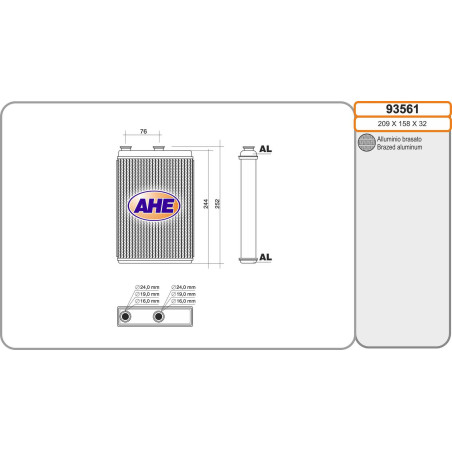 Radiateur de chauffage