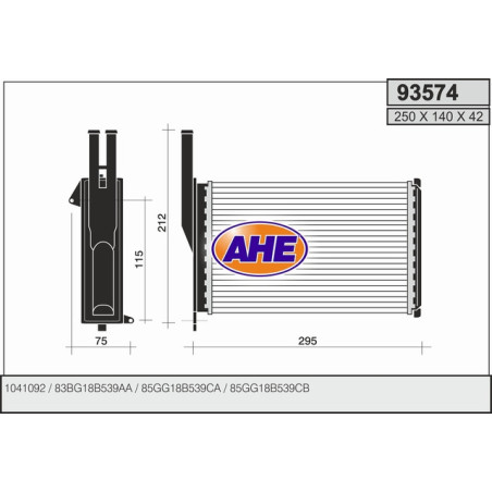 Radiateur de chauffage
