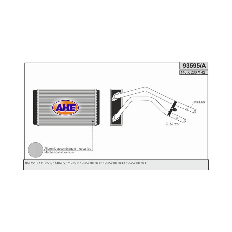 Radiateur de chauffage