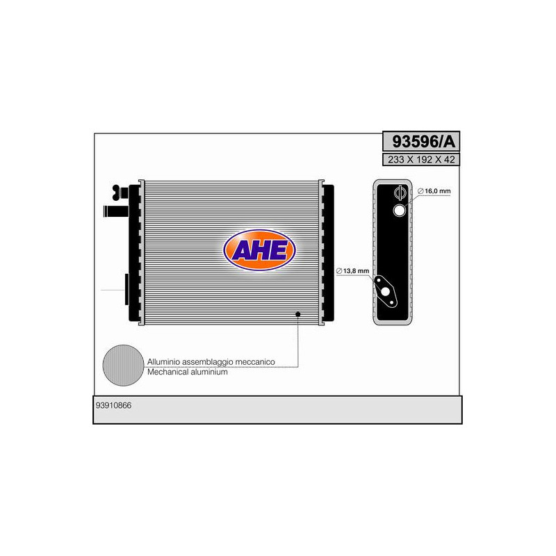 Radiateur de chauffage
