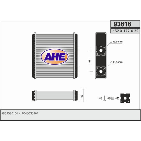Radiateur de chauffage