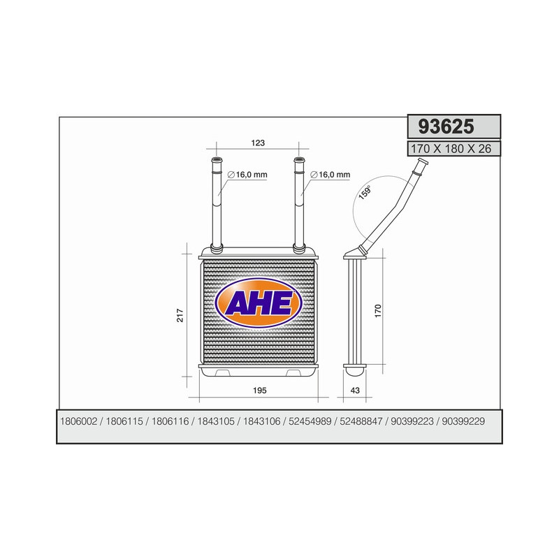 Radiateur de chauffage