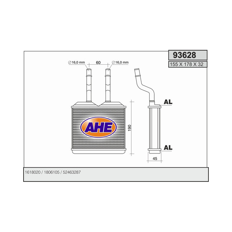 Radiateur de chauffage