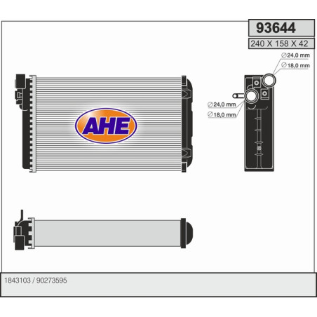 Radiateur de chauffage