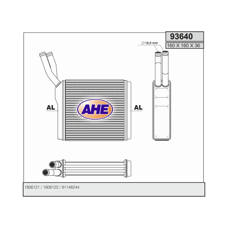 Radiateur de chauffage