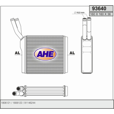 Radiateur de chauffage
