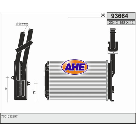 Radiateur de chauffage