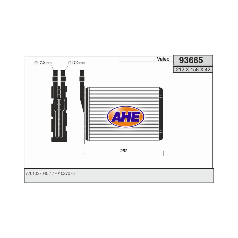 Radiateur de chauffage