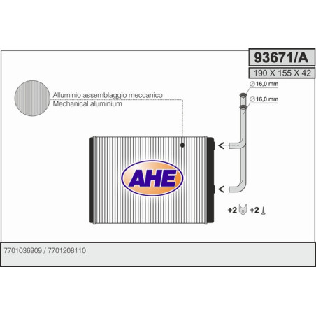 Radiateur de chauffage