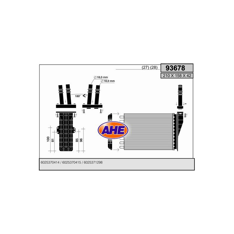 Radiateur de chauffage