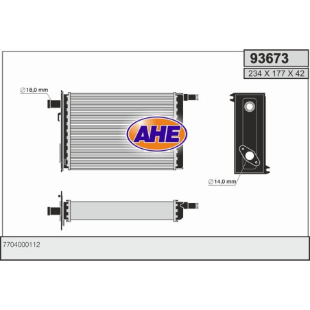 Radiateur de chauffage