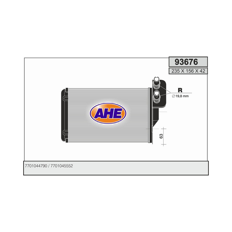 Radiateur de chauffage