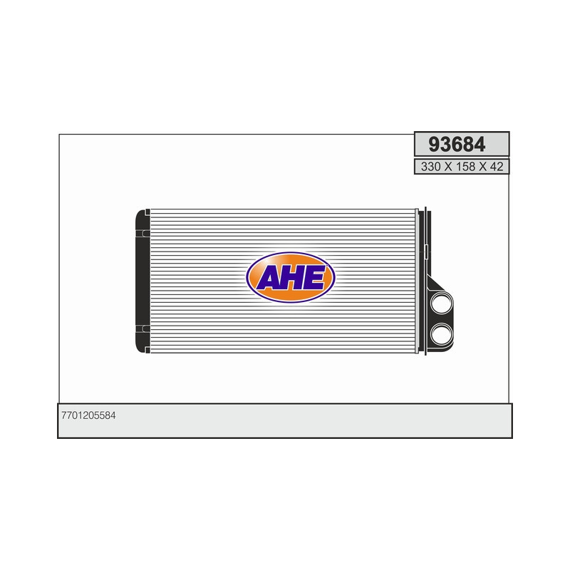 Radiateur de chauffage