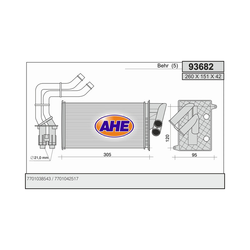 Radiateur de chauffage