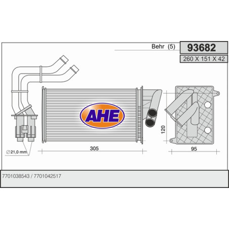 Radiateur de chauffage