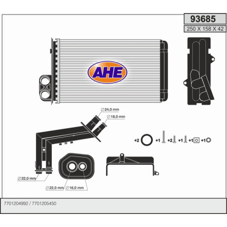 Radiateur de chauffage