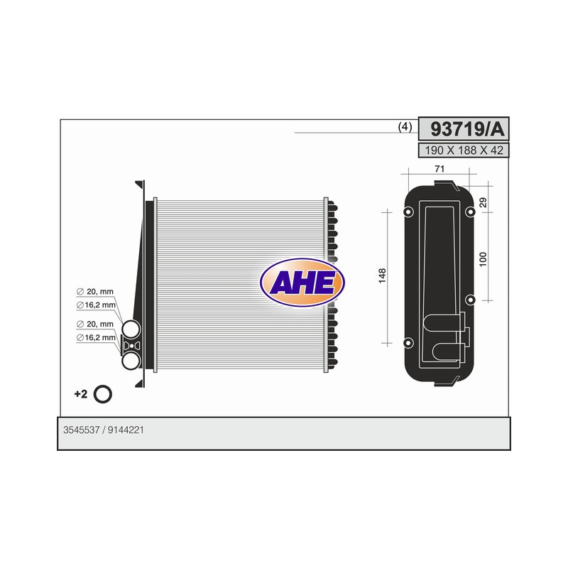 Radiateur de chauffage