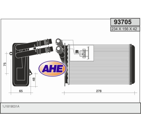 Radiateur de chauffage