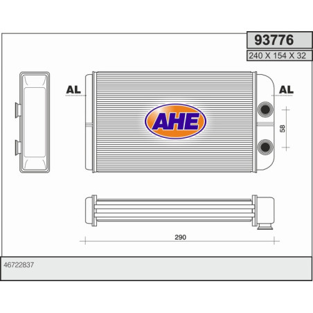 Radiateur de chauffage