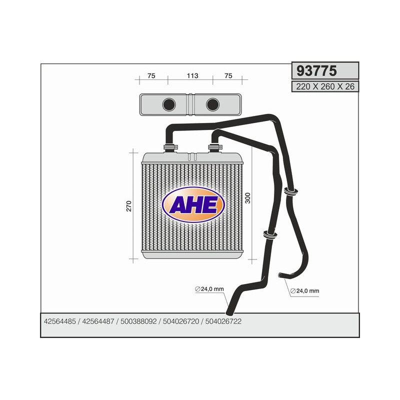 Radiateur de chauffage