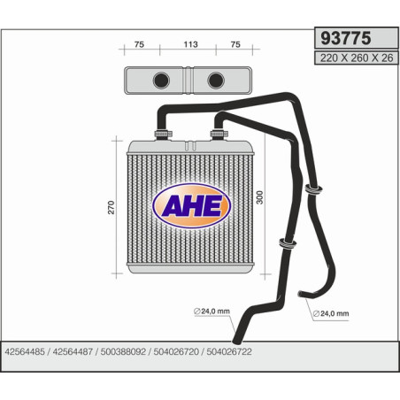 Radiateur de chauffage