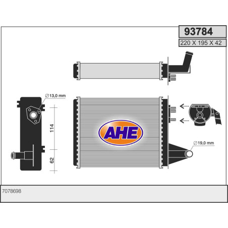 Radiateur de chauffage