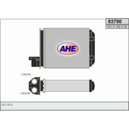 Radiateur de chauffage