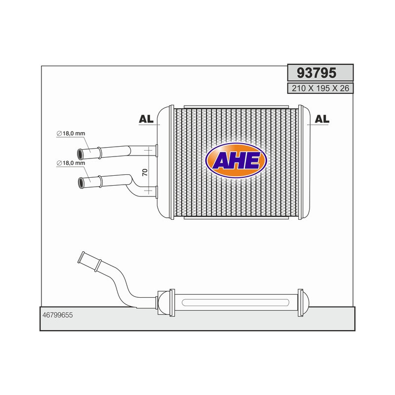 Radiateur de chauffage