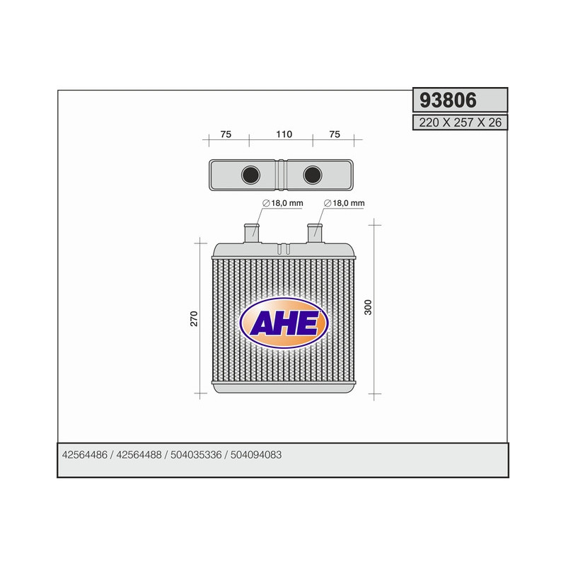 Radiateur de chauffage