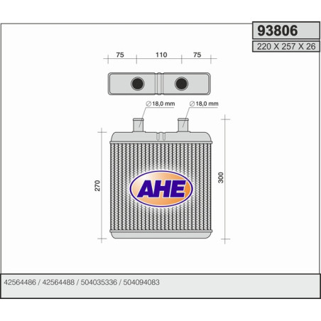 Radiateur de chauffage