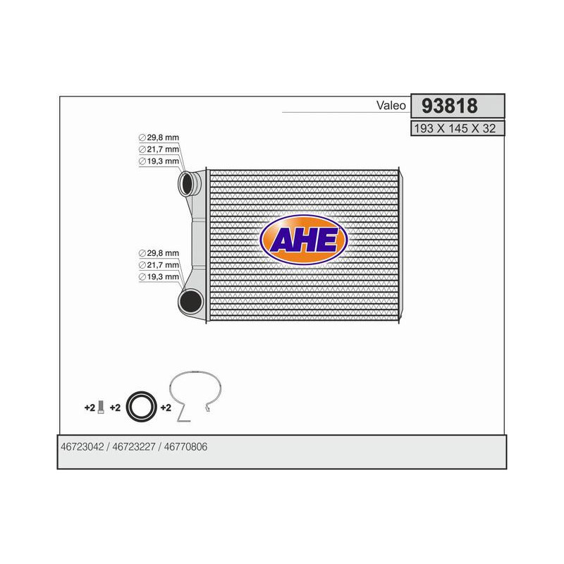 Radiateur de chauffage